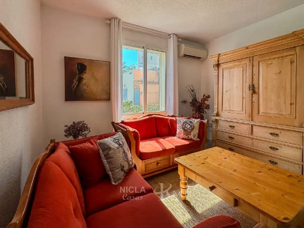 Sala de estar de Apartamento en venta en Vera con Aire acondicionado, Jardín privado y Terraza