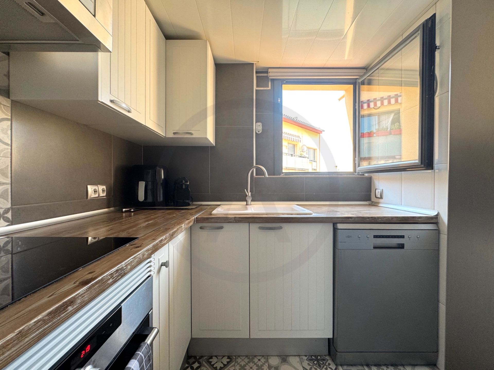 Kitchen of Duplex for sale in Terrassa  with Air Conditioner, Parquet flooring and Terrace