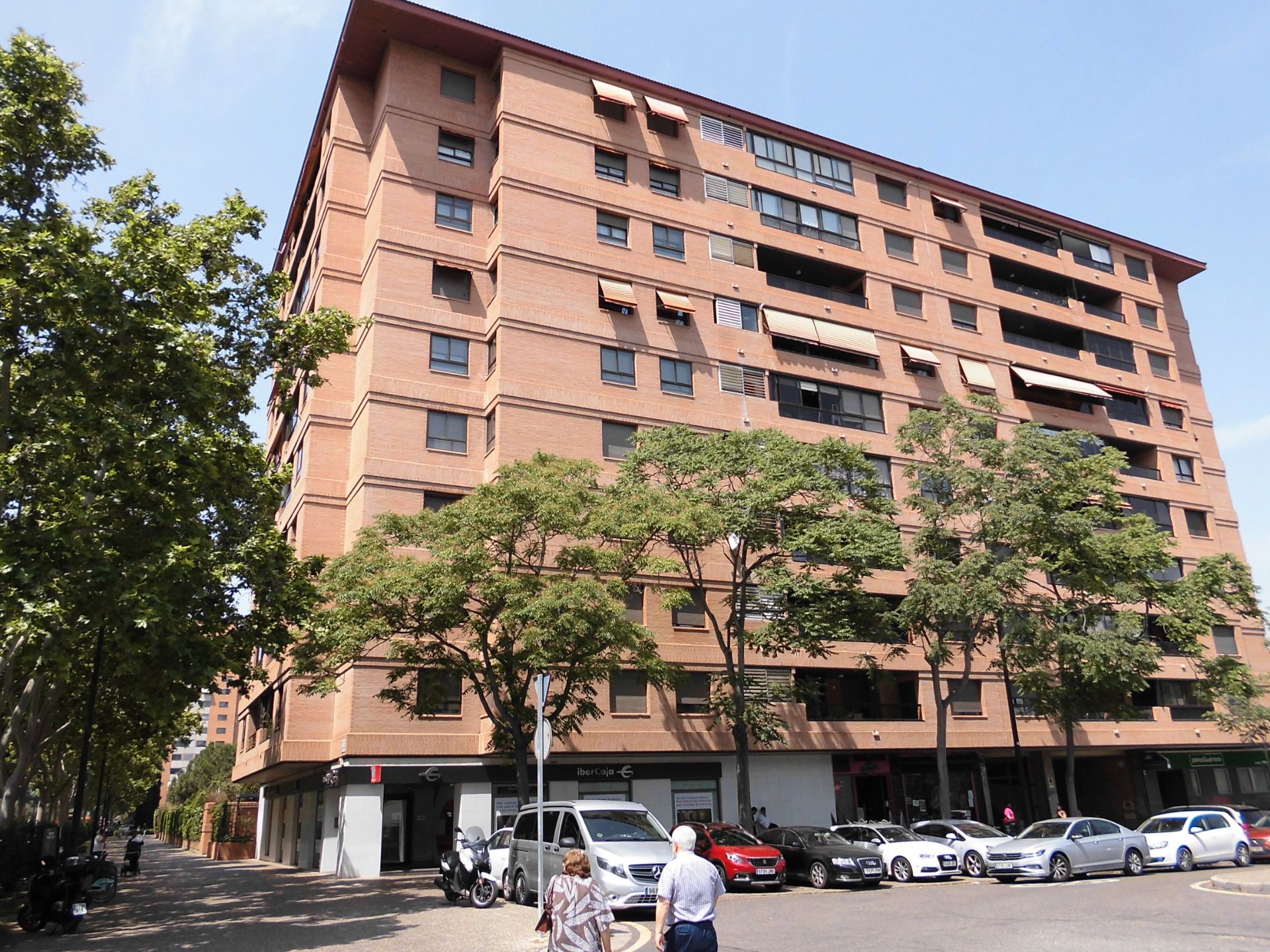 Exterior view of Flat to rent in  Zaragoza Capital  with Air Conditioner, Heating and Terrace