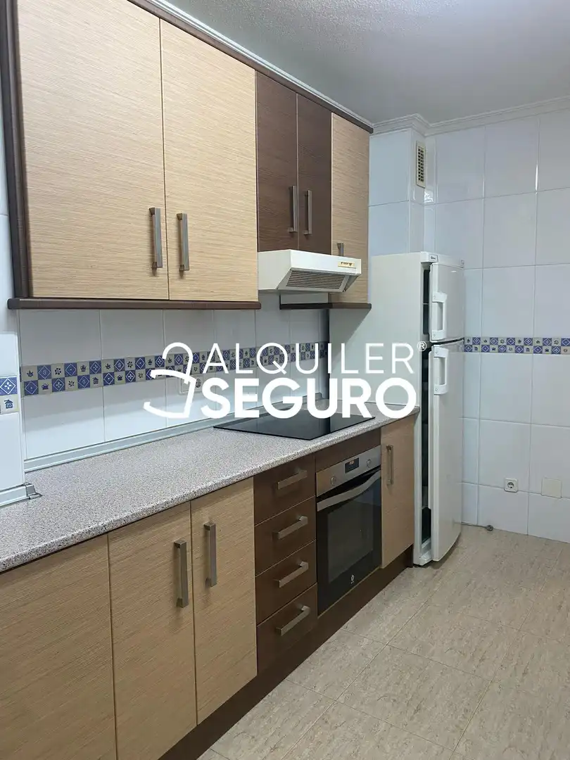 Cocina de Piso de alquiler en Murcia con Aire acondicionado y Amueblado