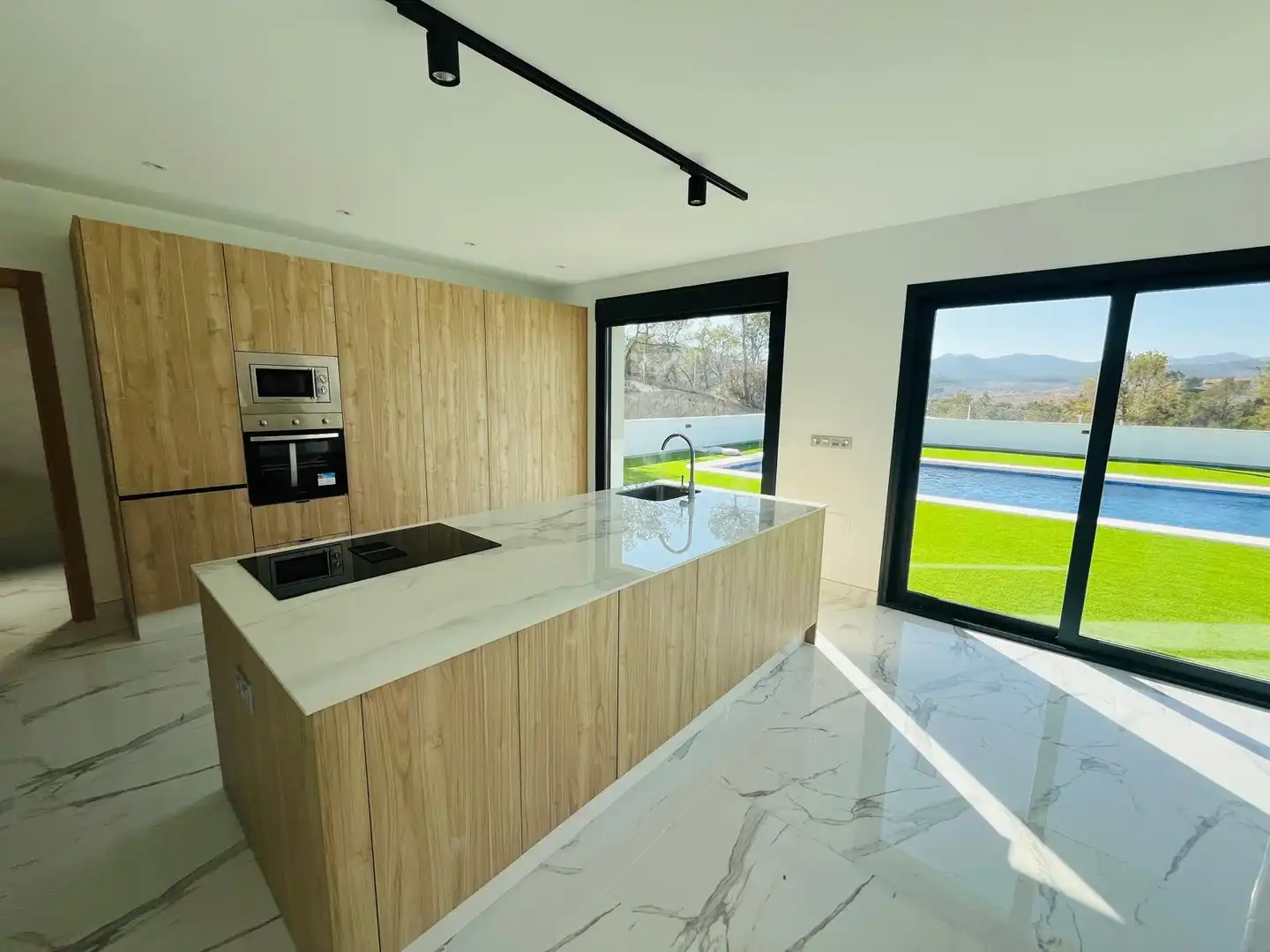 Cocina de Casa o chalet en venta en Lorca con Aire acondicionado, Calefacción y Jardín privado