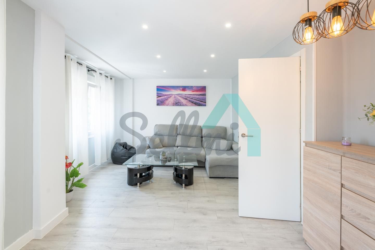 Sala d'estar de Pis en venda en Gijón  amb Calefacció