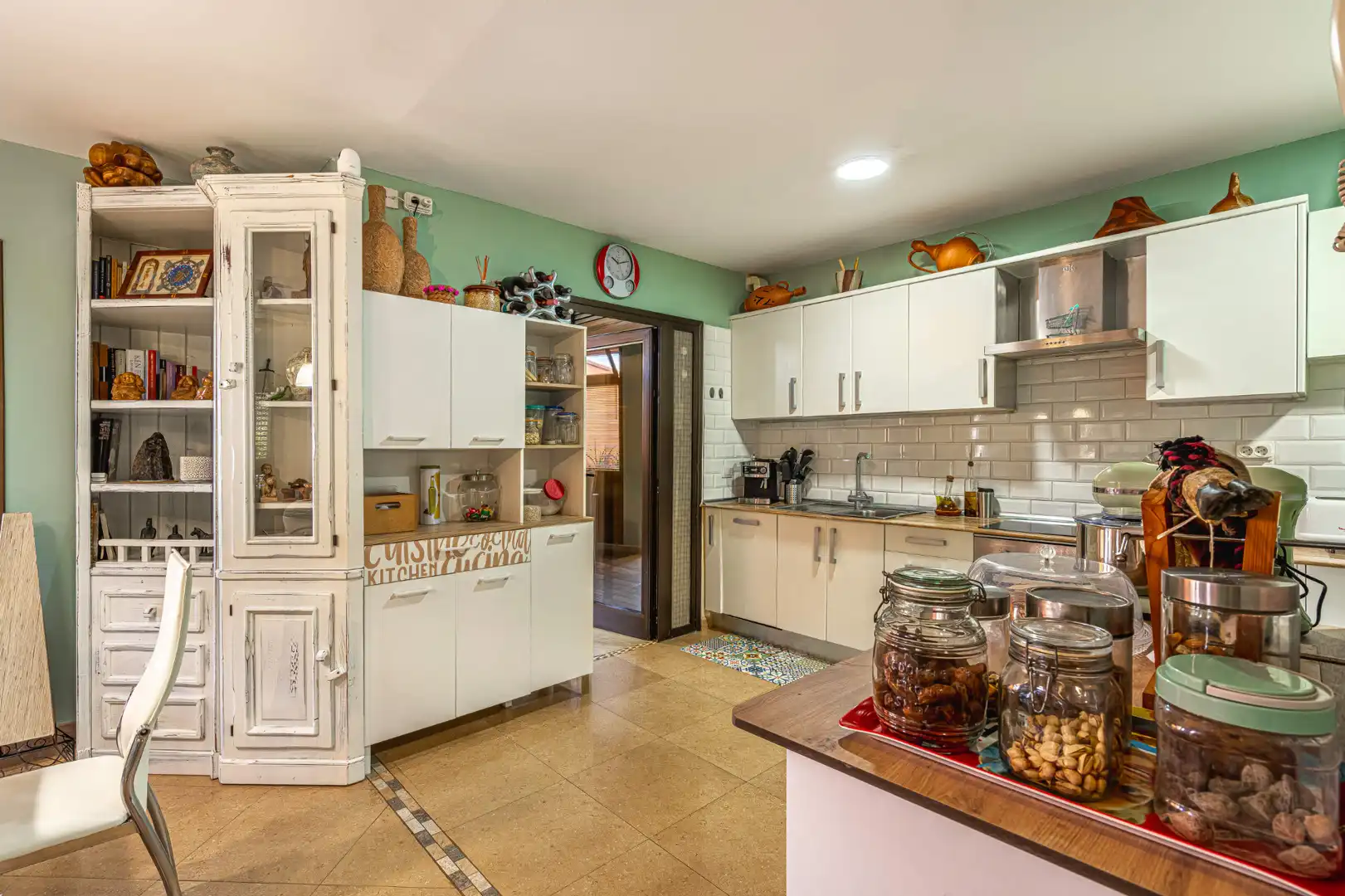 Kitchen of Detached homes for sale in Los Realejos  with Parquet flooring, Terrace and Storage room