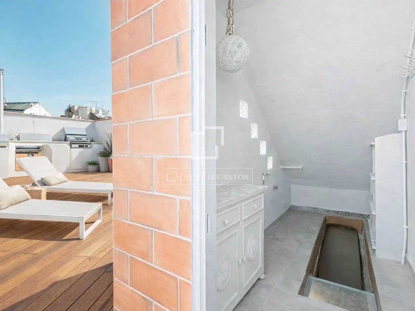 Terraza de Ático en venta en Barcelona con Terraza