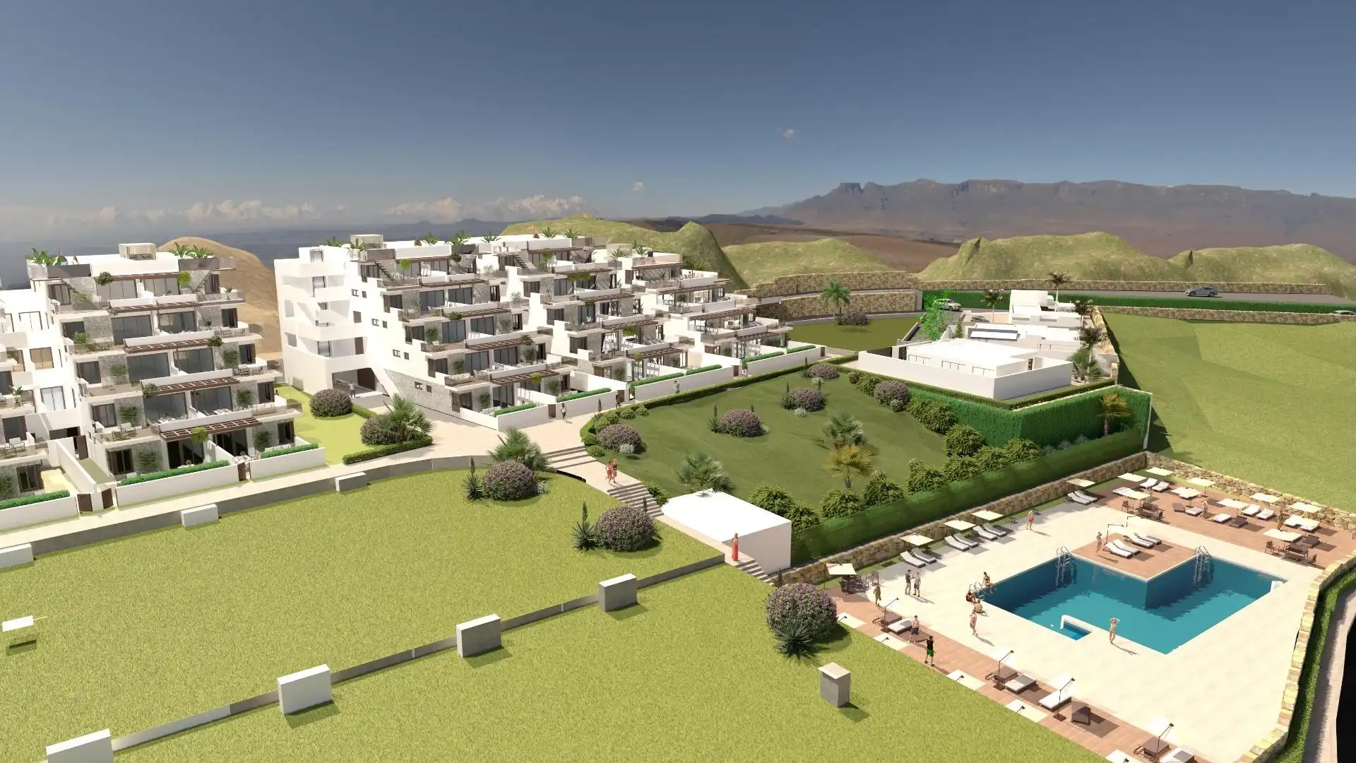 Garden of Flat for sale in Vera  with Air Conditioner, Terrace and Storage room