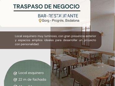 Business premises to rent in Gorg - Progrés