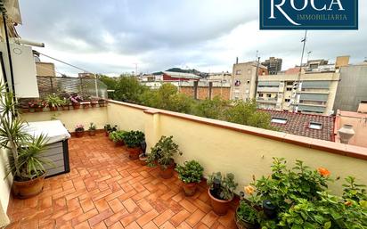 Terrace of Attic for sale in  Barcelona Capital  with Air Conditioner, Heating and Parquet flooring