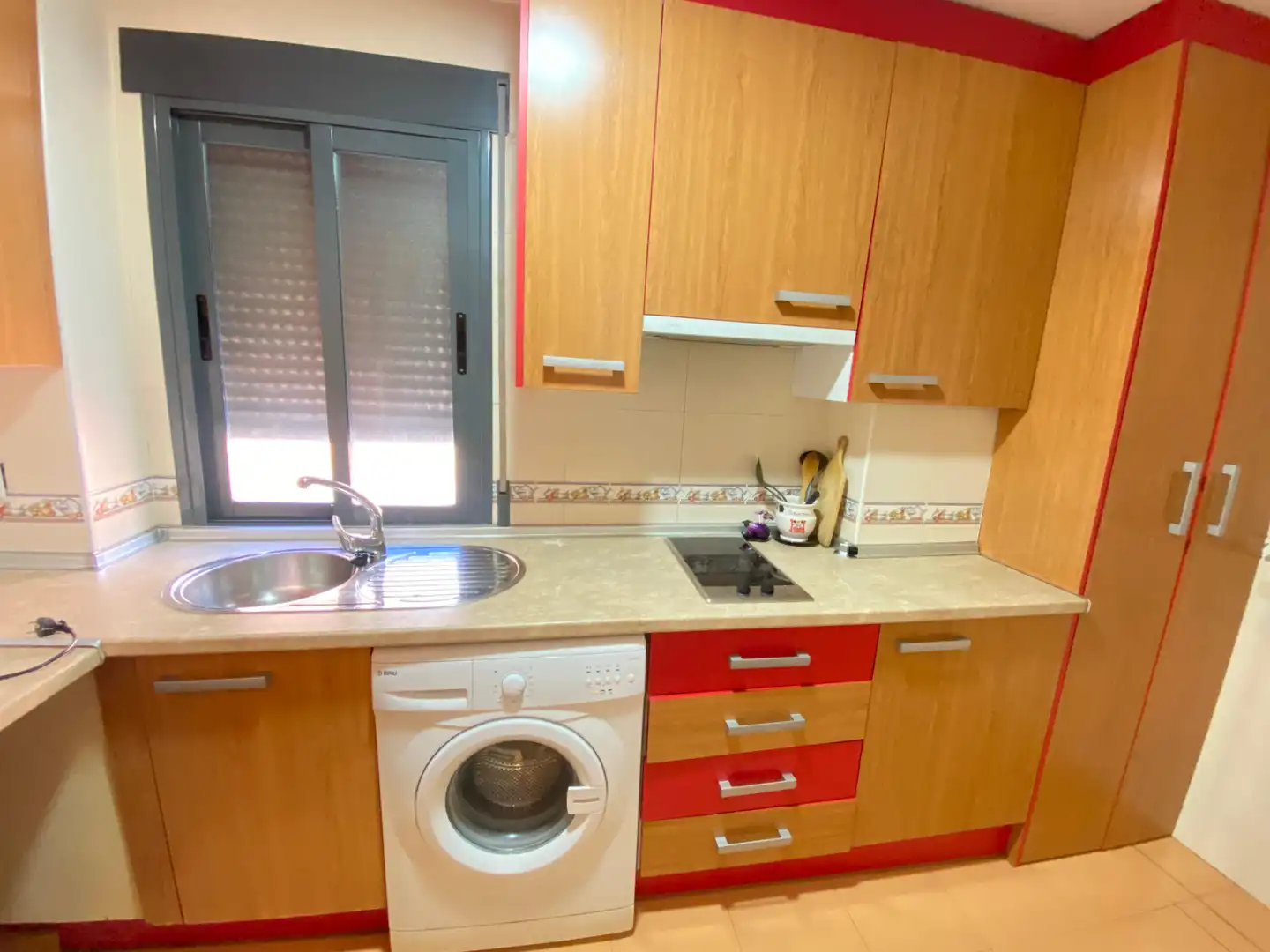 Cocina de Apartamento de alquiler en Ciudad Real con Amueblado