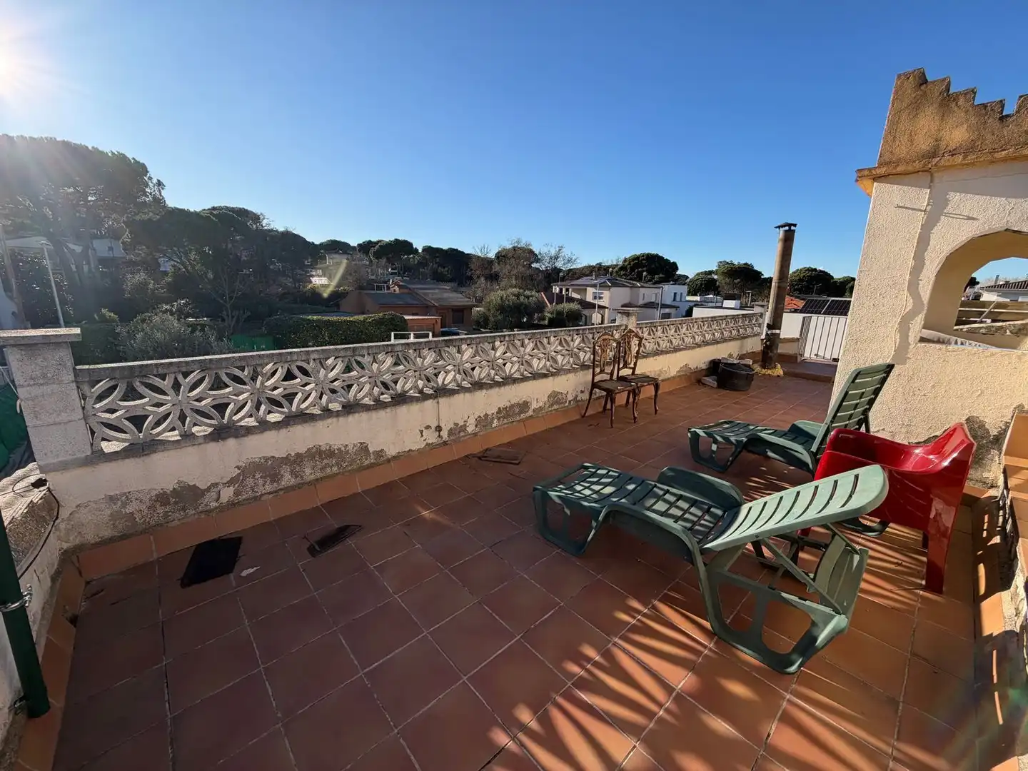 Terraza de Casa o chalet en venta en Llagostera con Jardín privado, Terraza y Trastero