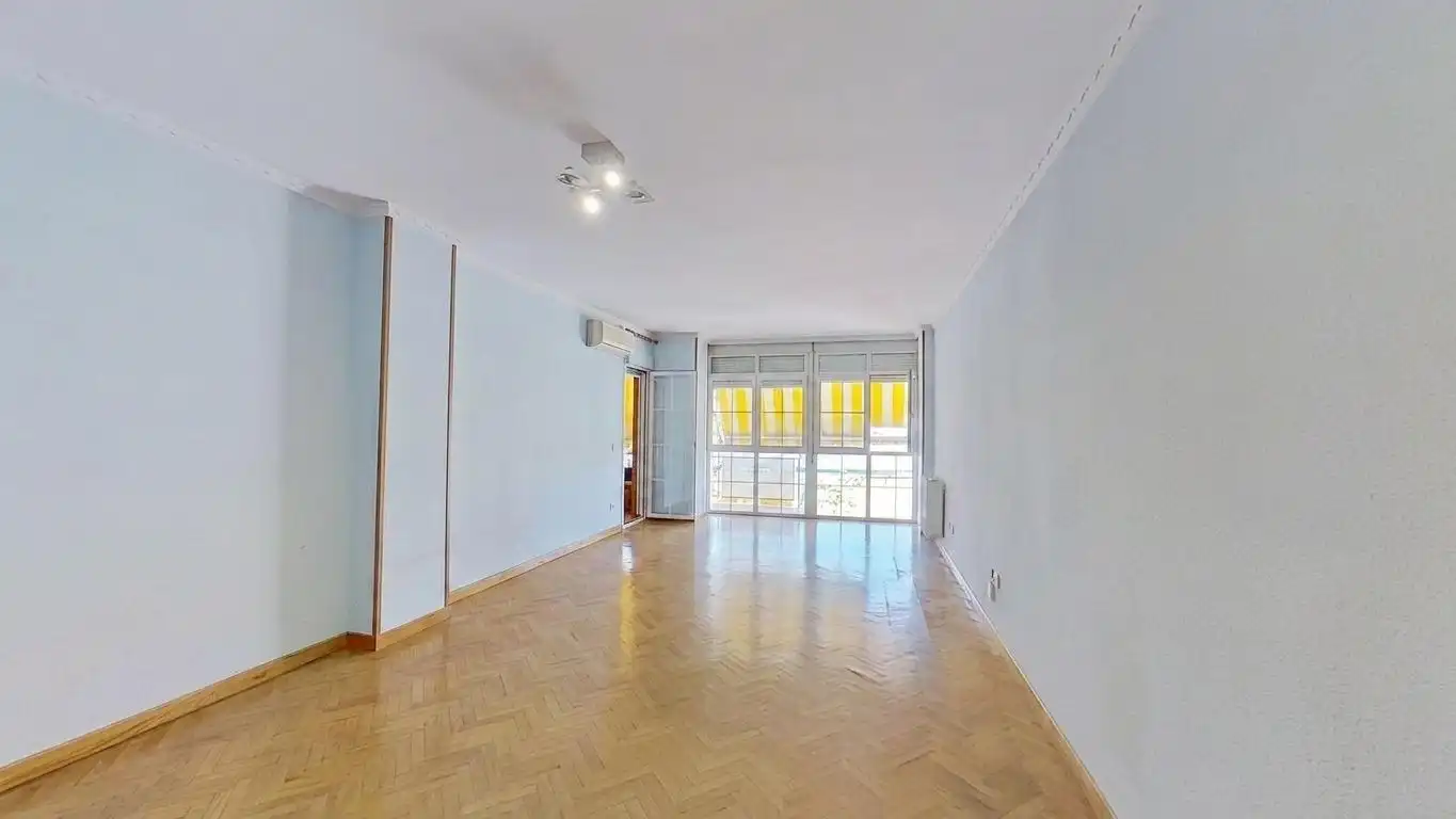 Living room of Flat for sale in Getafe  with Private garden, Parquet flooring and Terrace