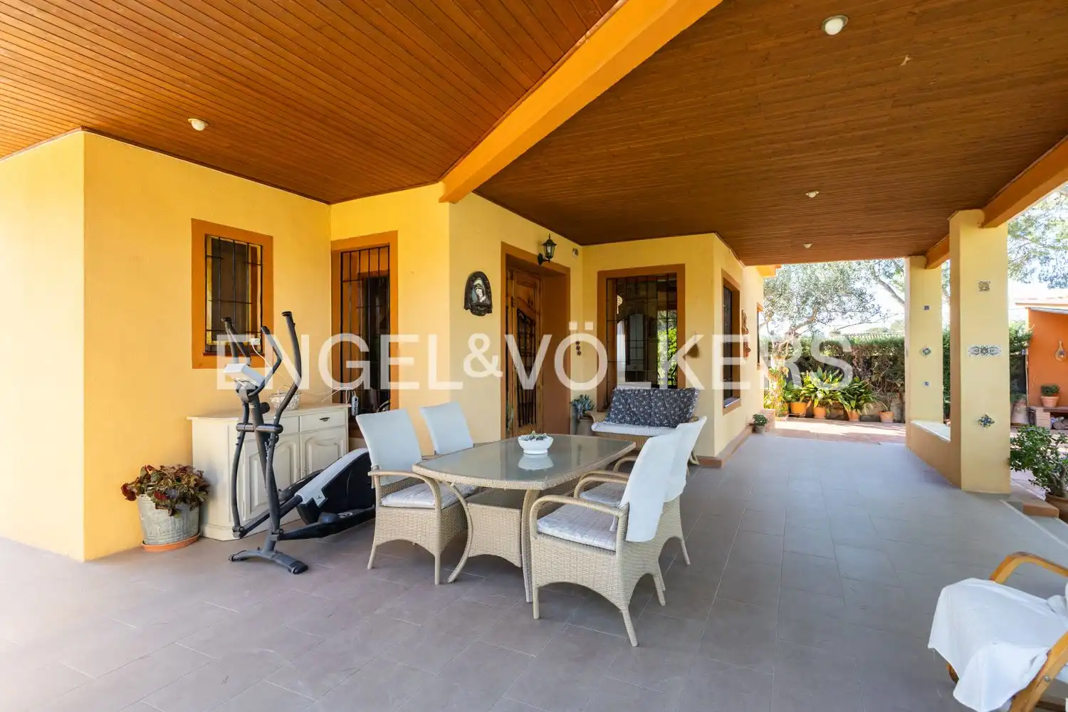 Terraza de Casa o chalet en venta en Paterna con Aire acondicionado, Calefacción y Jardín privado
