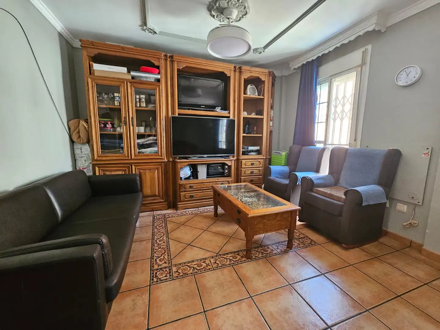 Sala de estar de Casa o chalet en venta en La Línea de la Concepción con Balcón