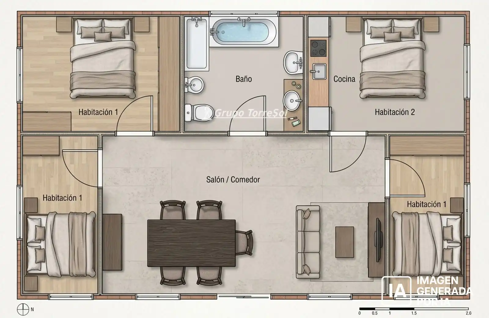 Detached homes for sale in Torredembarra  with Air Conditioner, Heating and Terrace