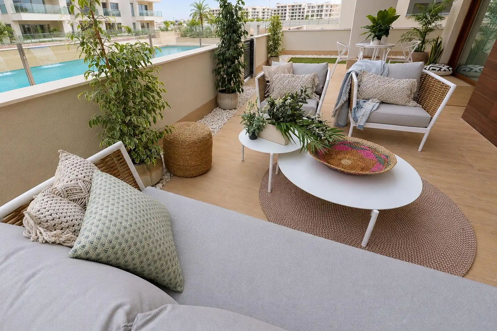 Terraza de Apartamento en venta en Campo de Murcia