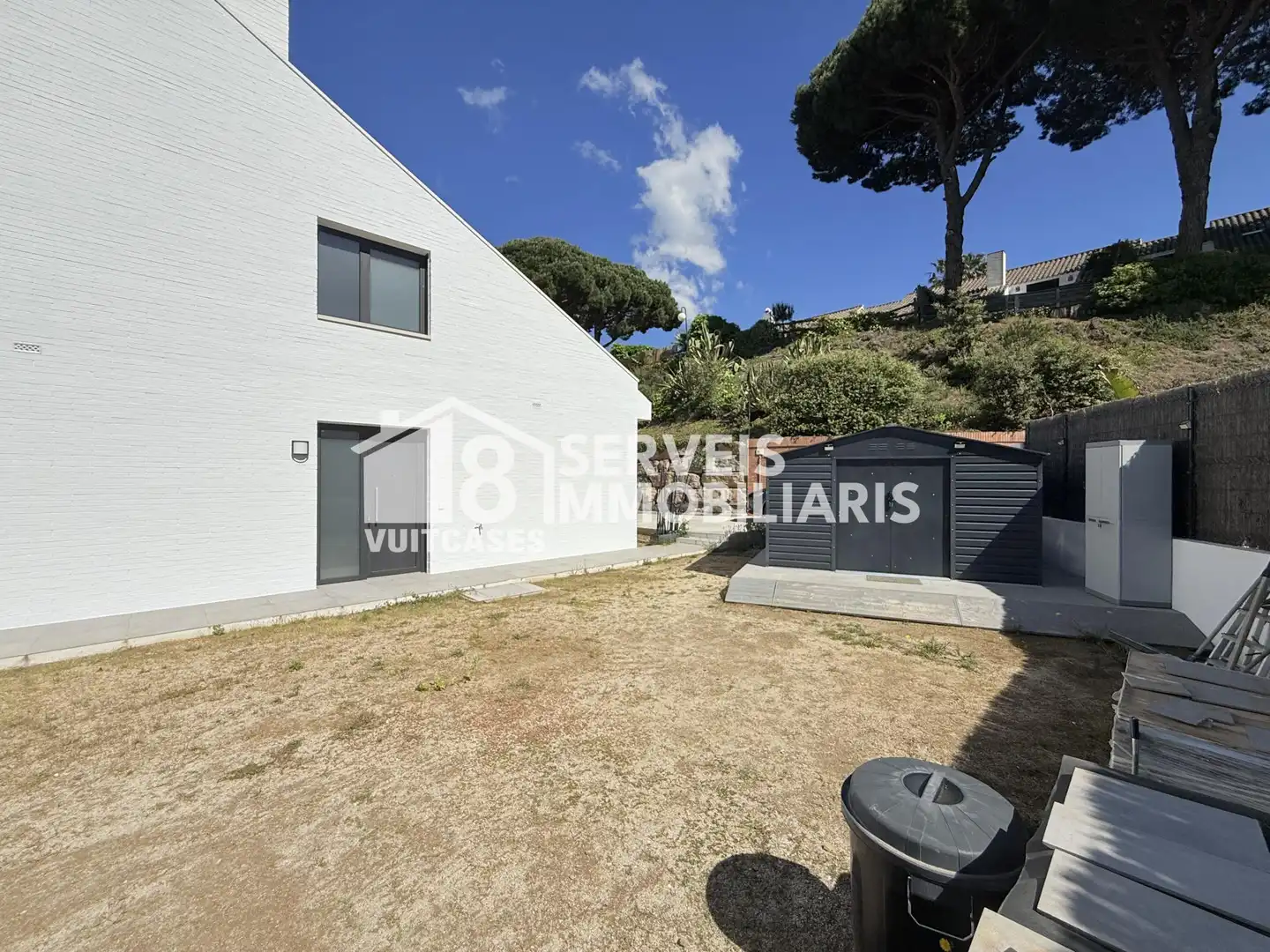 Jardí de Casa adosada en venda en Caldes d'Estrac amb Calefacció, Jardí privat i Terrassa