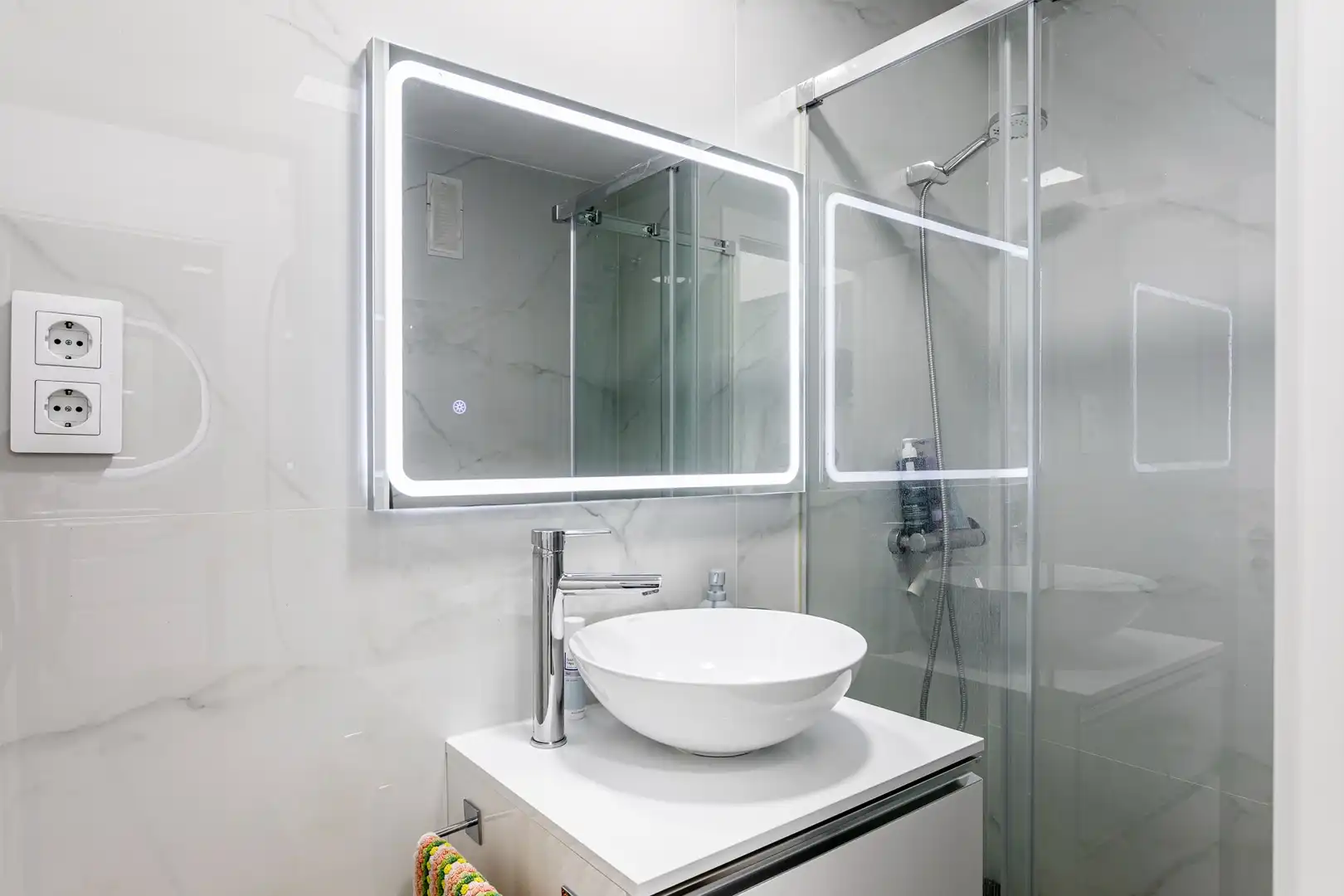 Bathroom of Flat for sale in Massamagrell  with Heating, Private garden and Storage room