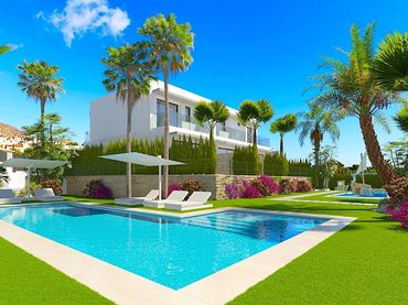 Casa a schiera con piscina in vendita a Golf Bahía