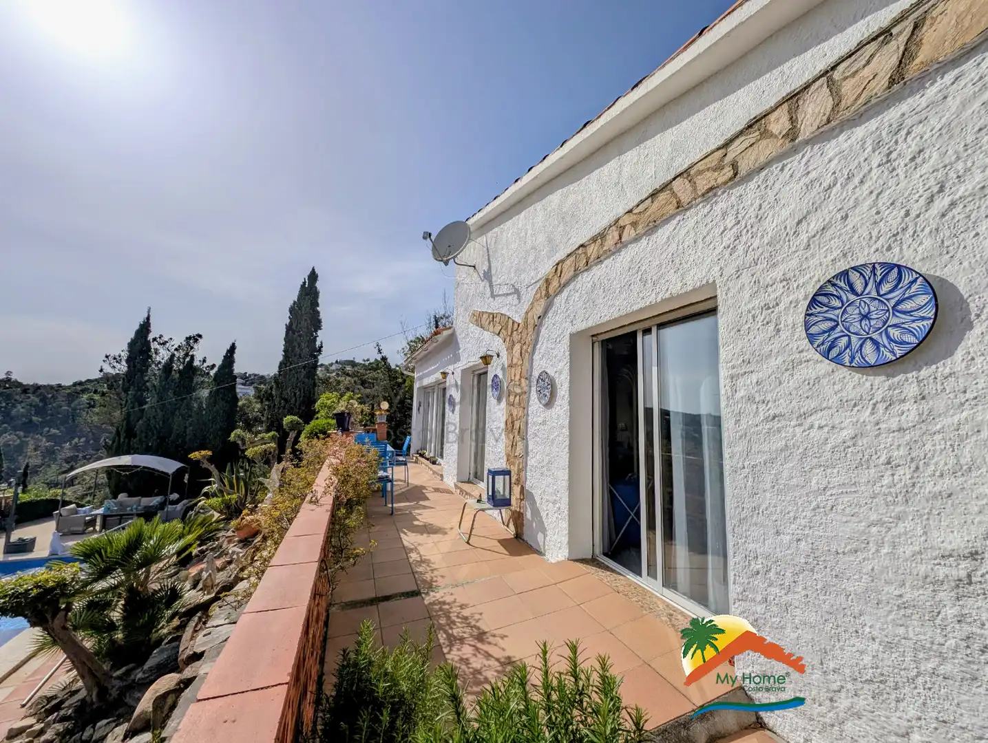 Jardí de Casa o xalet en venda en Lloret de Mar amb Jardí privat, Terrassa i Piscina