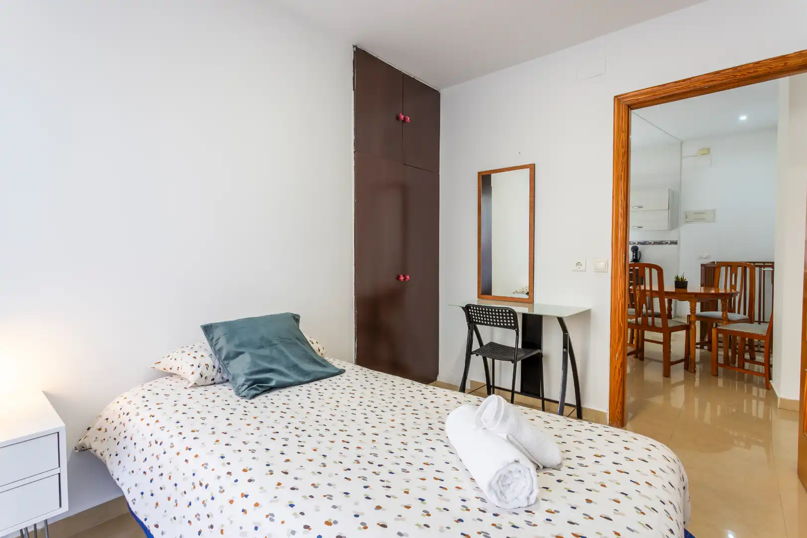 Bedroom of Flat for rent in Alicante / Alacant  with Terrace and Furnished