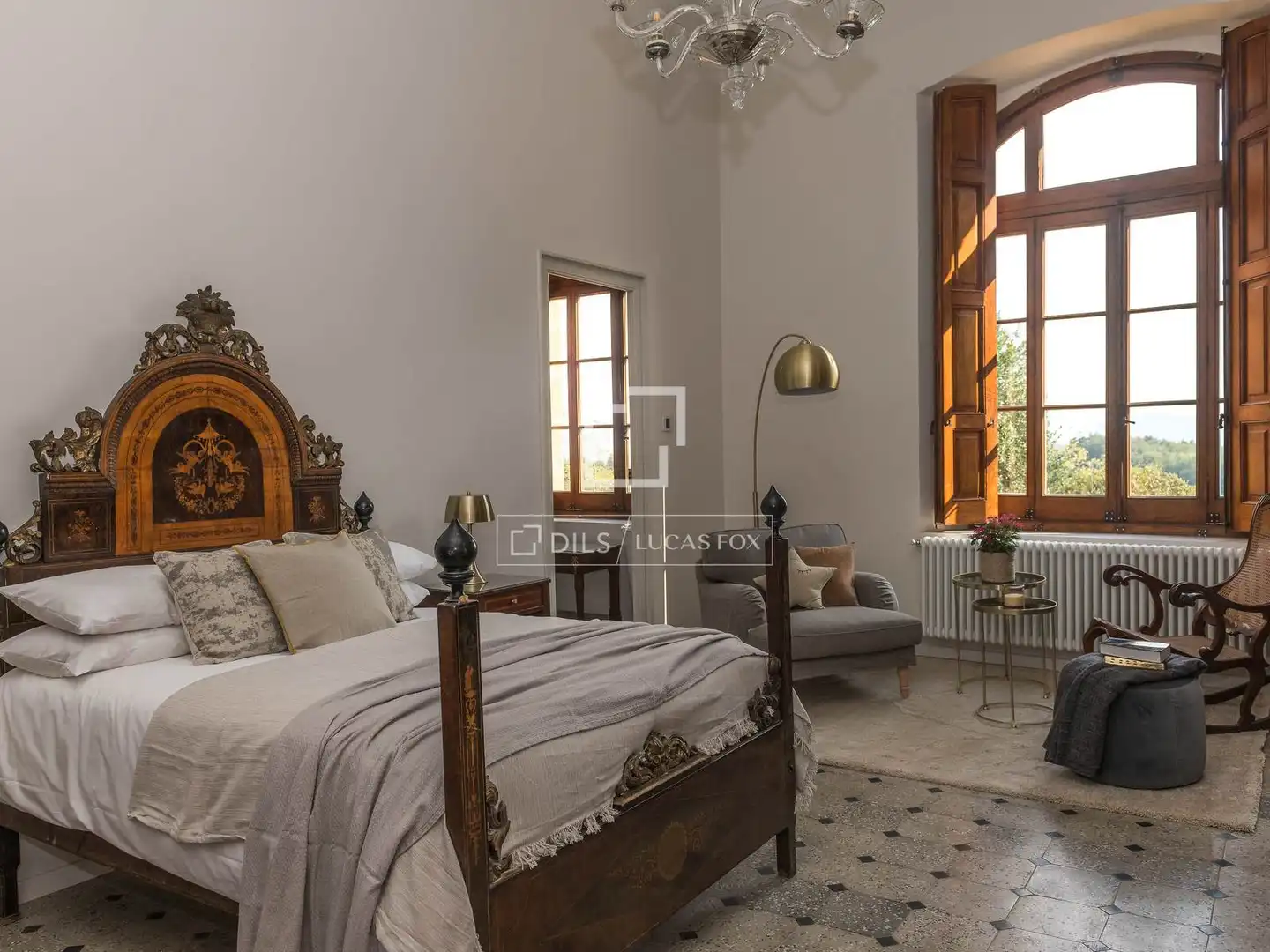 Habitación de Finca rústica en venta en Sant Hilari Sacalm con Aire acondicionado, Calefacción y Jardín privado