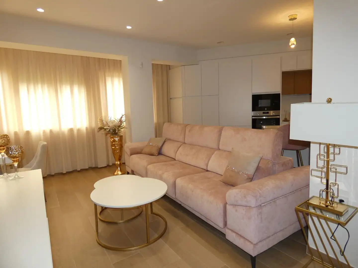 Wohnzimmer von Wohnung zum Verkauf in Alcantarilla mit Klimaanlage und Heizung