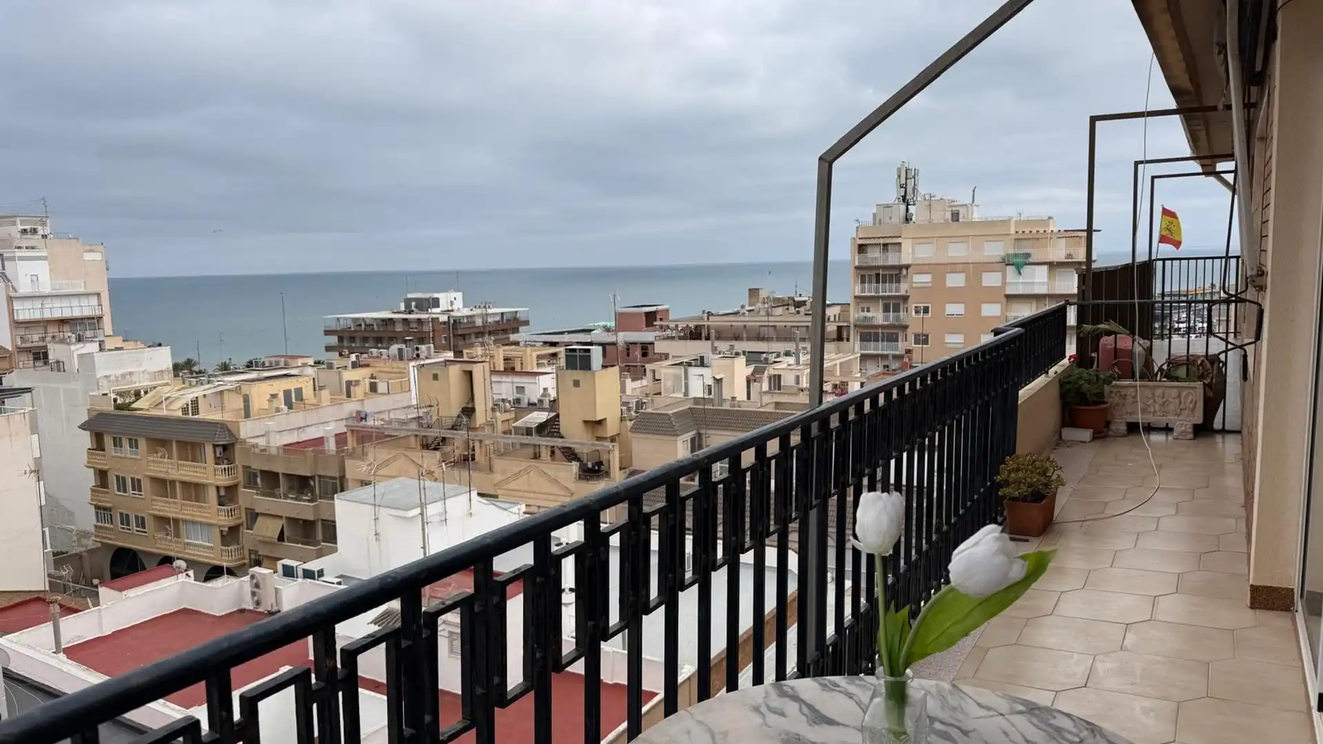 Terrasse von Dachboden zum Verkauf in Santa Pola mit Terrasse und Balkon