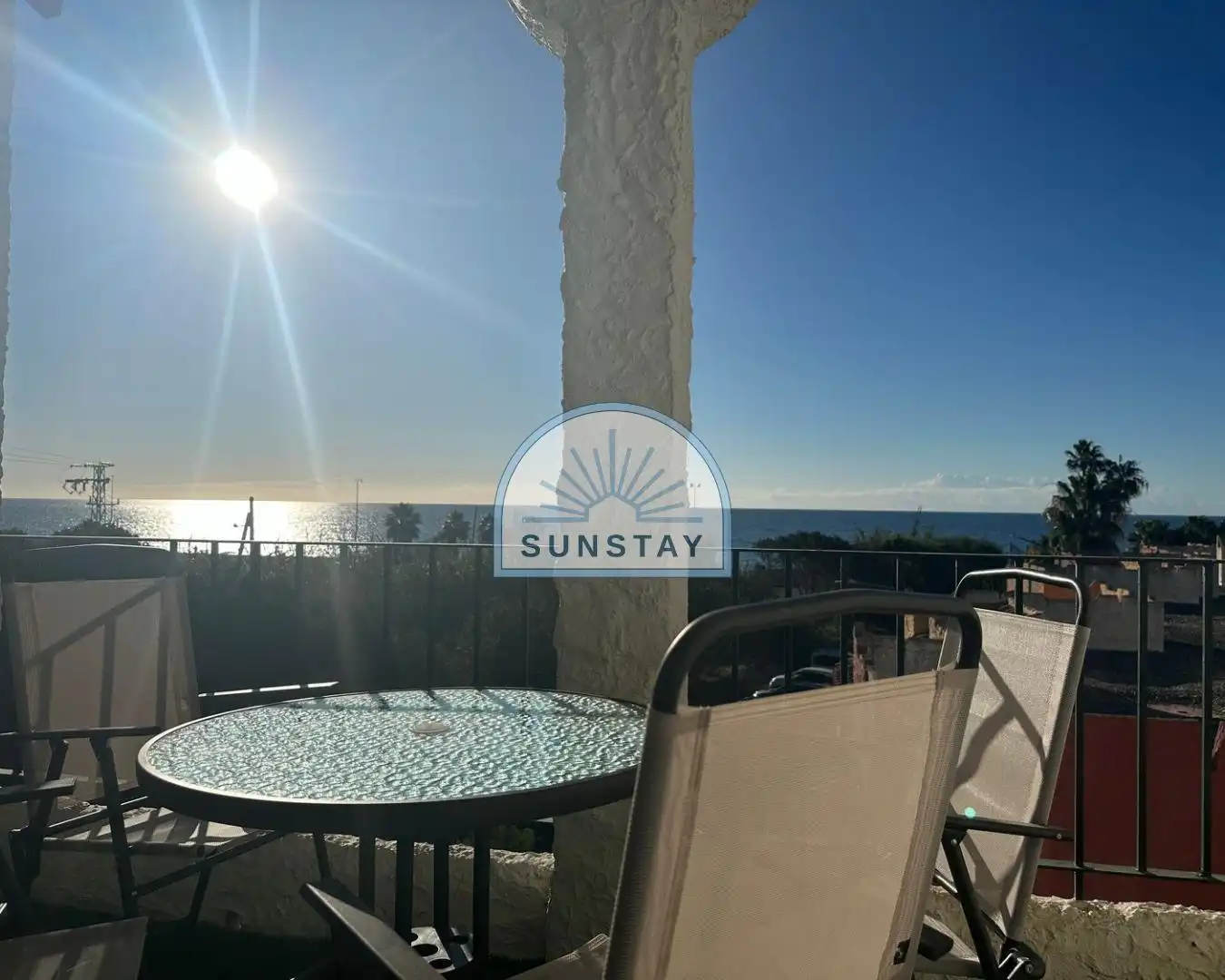 Terrace of Flat for rent in Nerja  with Air Conditioner, Private garden and Terrace