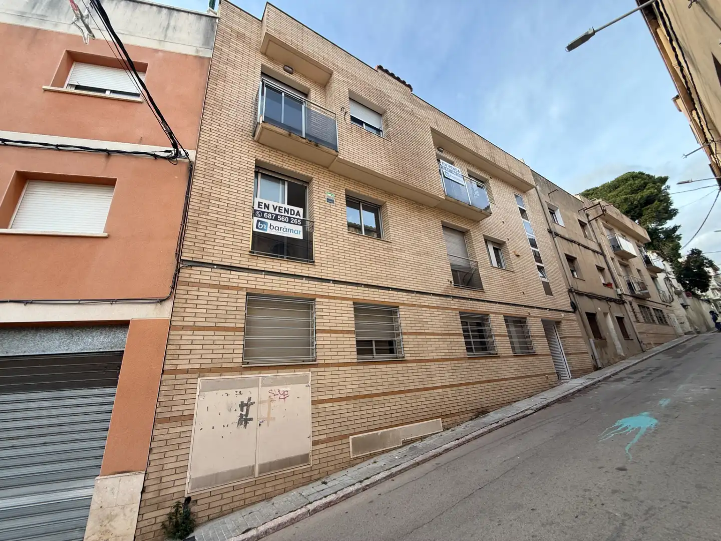 Vista exterior de Piso en venta en L'Arboç con Terraza, Horno y Balcón