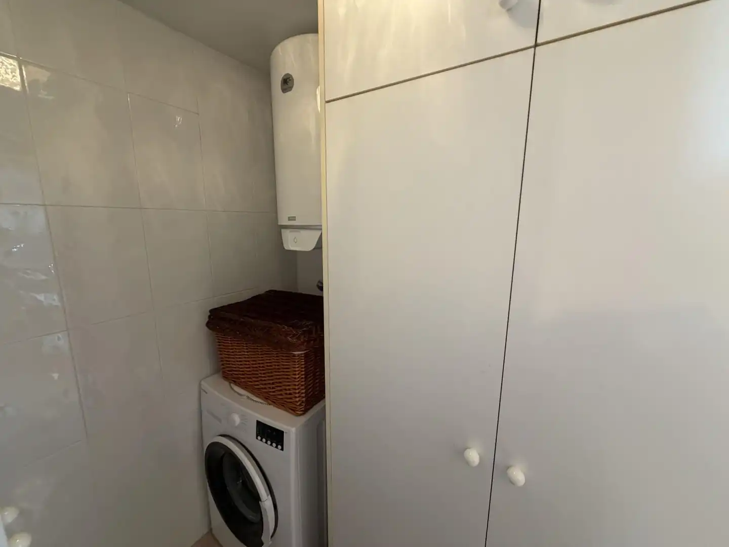 Bany de Apartament en venda en La Ràpita amb Aire condicionat, Jardí privat i Terrassa