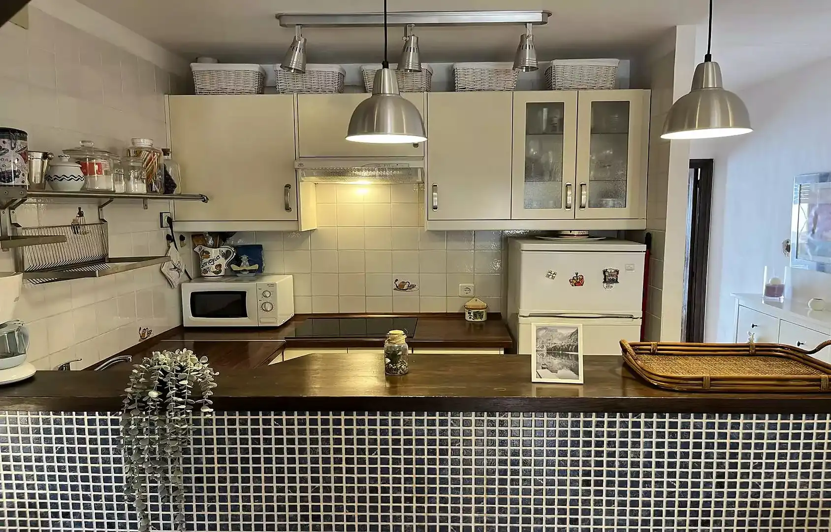 Cocina de Casa o chalet en venta en Garrigàs con Terraza y Amueblado