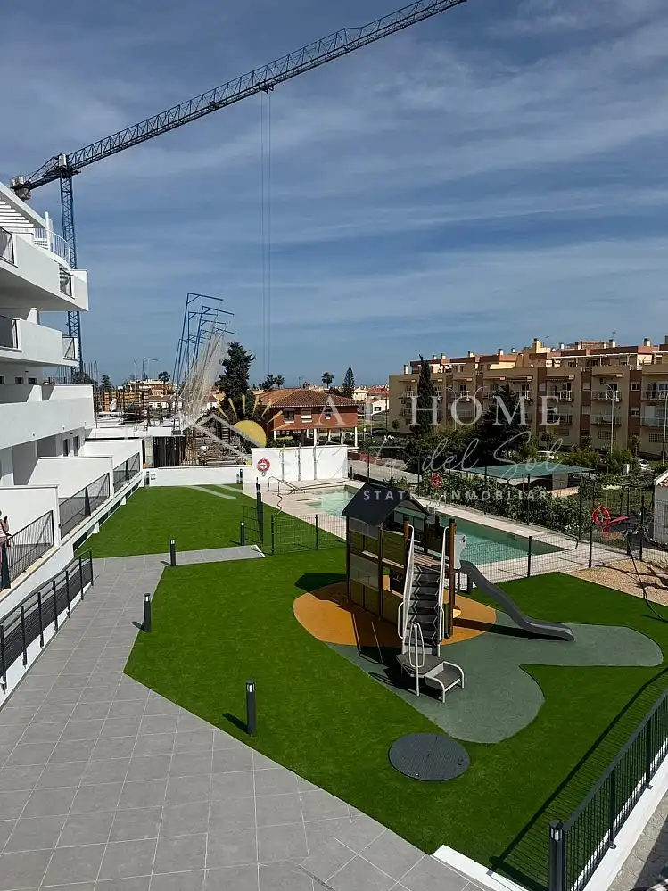 Terrace of Apartments for sale in Rincón de la Victoria  with Terrace, Swimming Pool and Oven