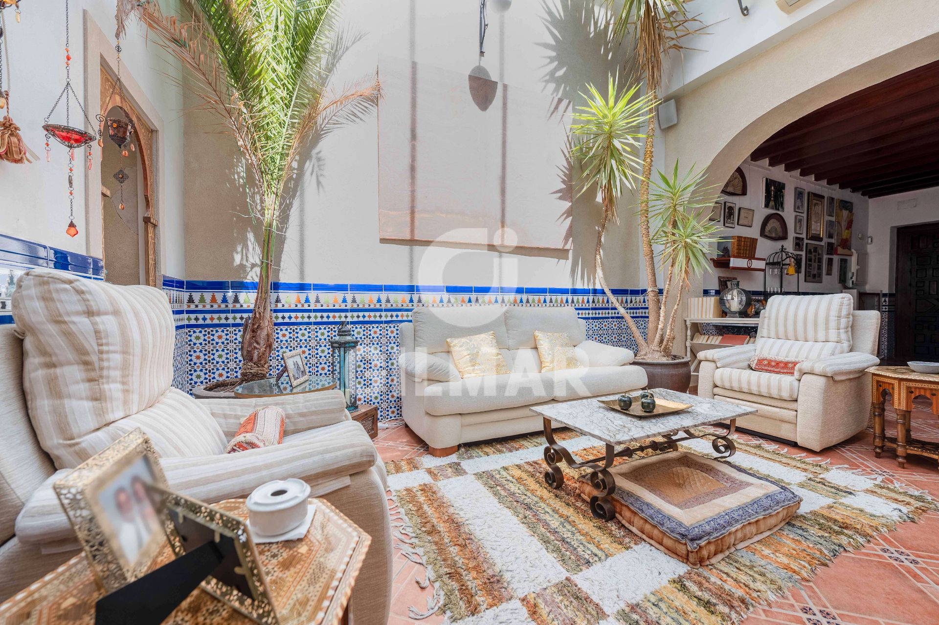 Jardín de Casa adosada en venta en El Puerto de Santa María con Aire acondicionado, Calefacción y Balcón