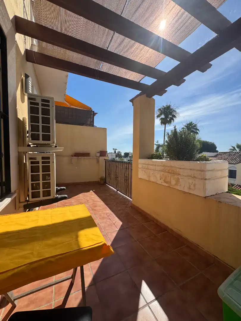 Terraza de Piso de alquiler en Benalmádena con Aire acondicionado, Calefacción y Terraza
