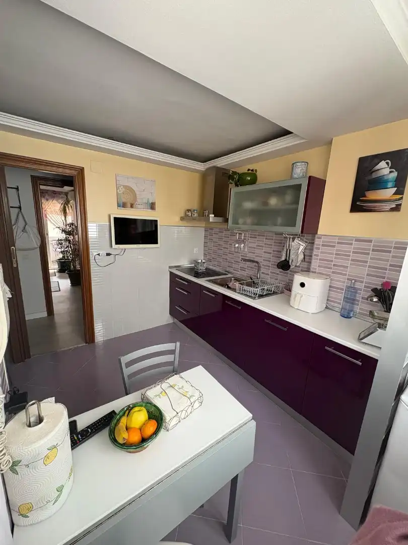Kitchen of Flat for sale in Jerez de la Frontera  with Air Conditioner, Parquet flooring and Terrace