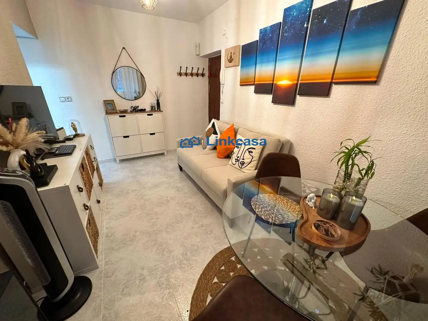 Living room of Flat for sale in Madrid  with Air Conditioner and Heating