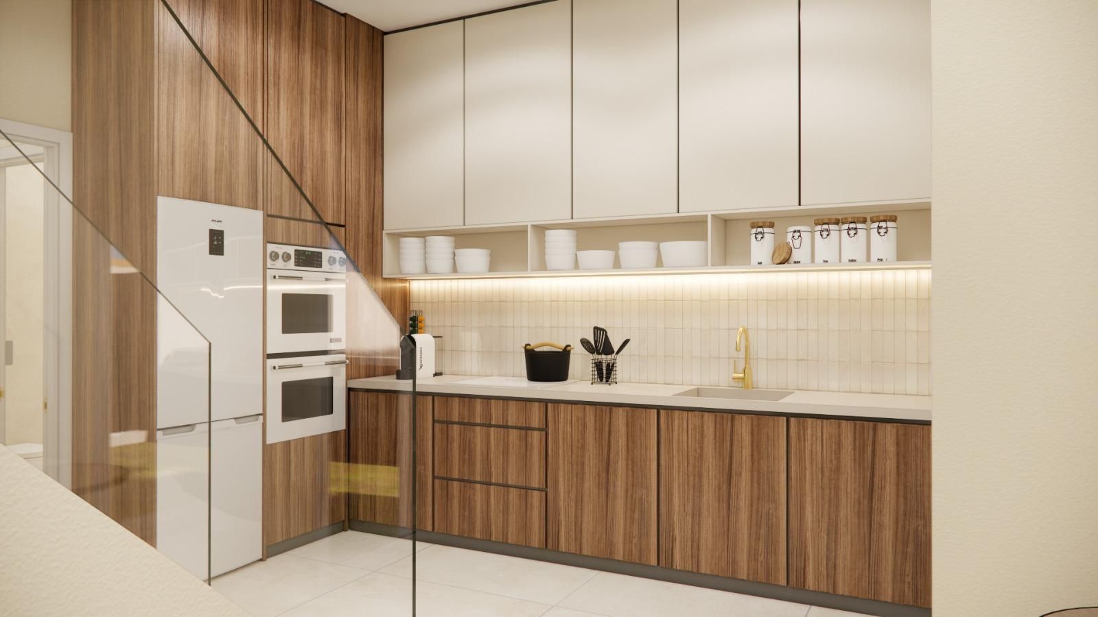 Cuina de Àtic en venda en Ses Salines amb Aire condicionat i Terrassa