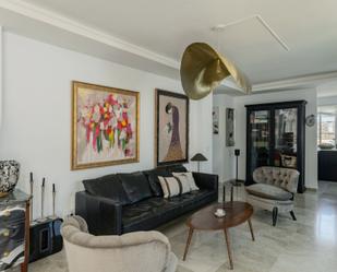 Living room of Attic for sale in Estepona  with Terrace and Balcony
