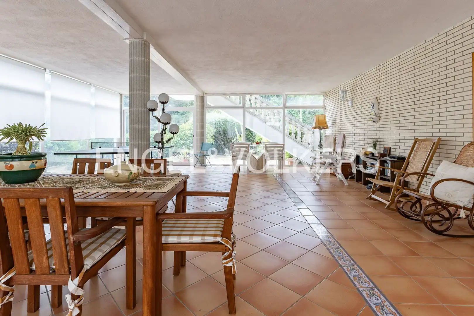 Living room of Houses for sale in Sant Cebrià de Vallalta  with Heating, Private garden and Balcony
