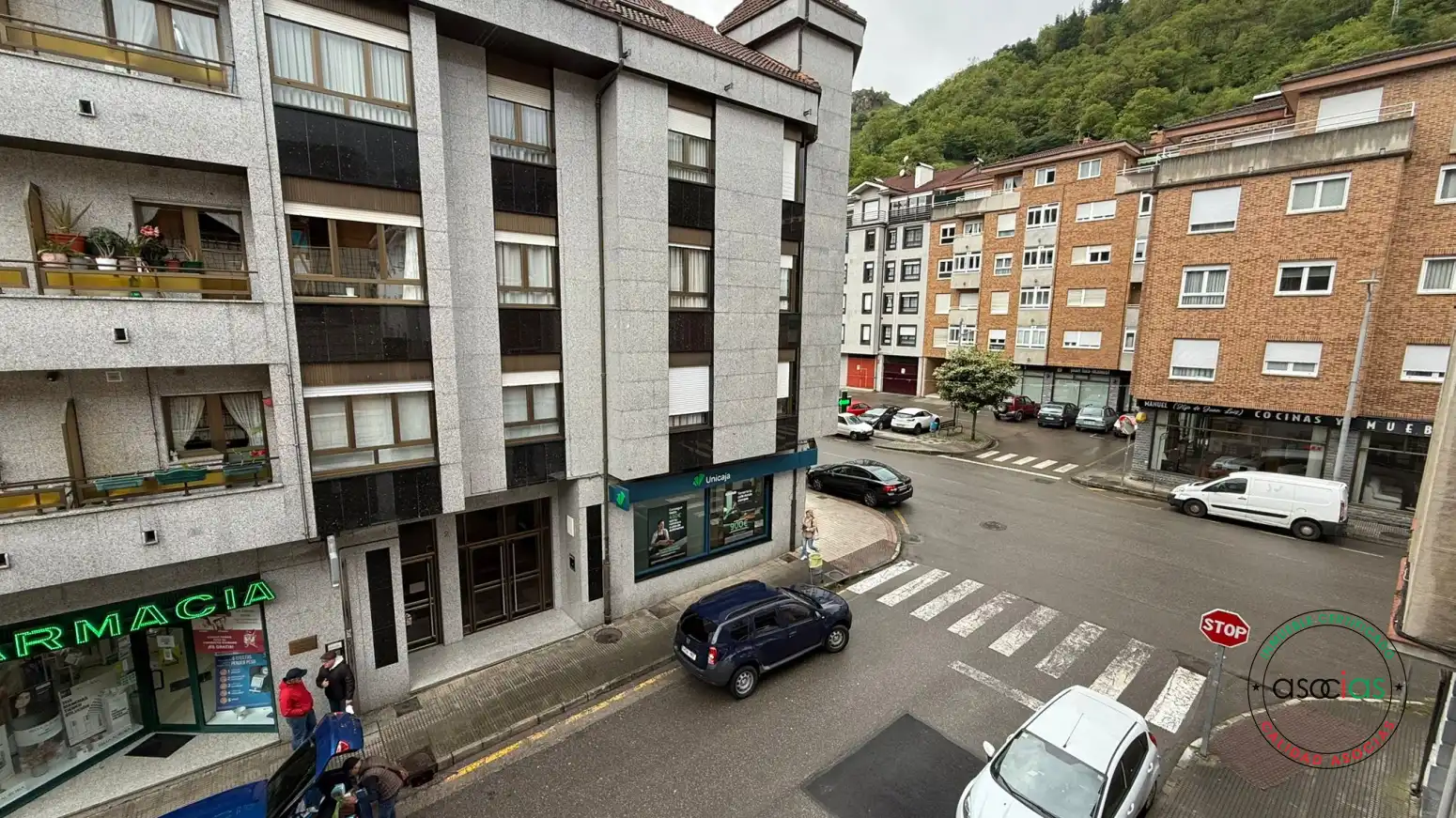 Exterior view of Flat for sale in Aller  with Heating, Parquet flooring and Storage room