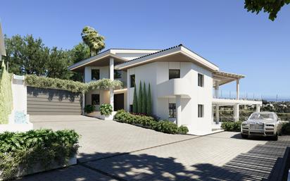 Exterior view of House or chalet for sale in Benahavís  with Private garden, Terrace and Swimming Pool