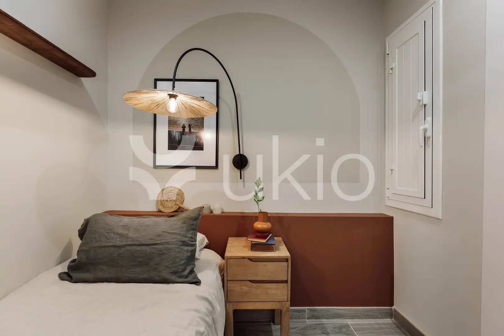 Bedroom of Apartments for rent in Barcelona  with Air Conditioner, Heating and Furnished