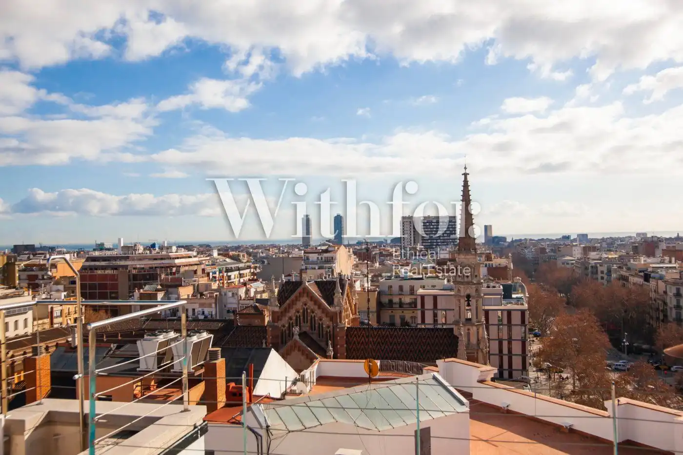 Terraza de Ático en venta en Barcelona con Aire acondicionado, Calefacción y Parquet