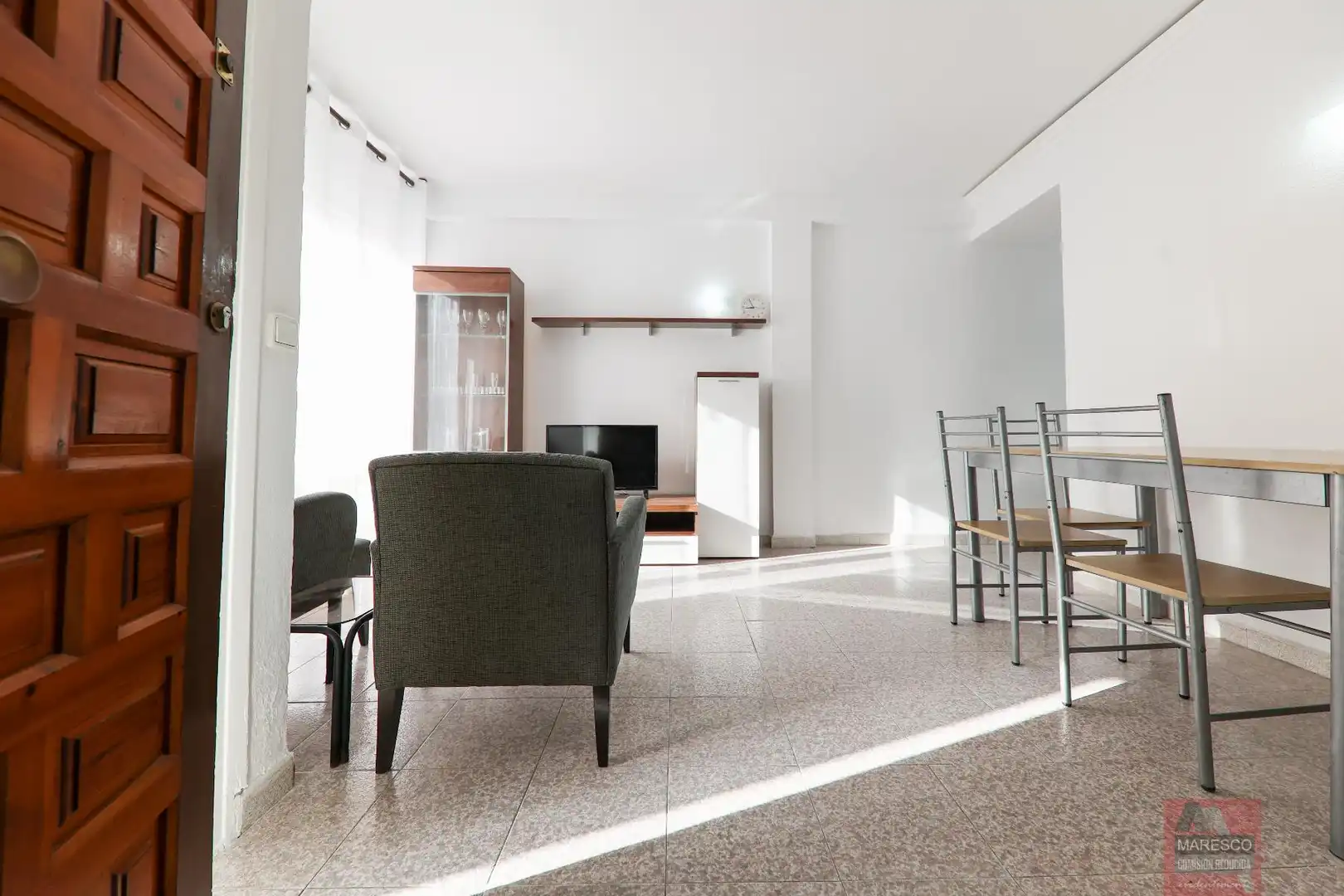 Living room of Flat for sale in Fuengirola  with Air Conditioner, Terrace and Balcony