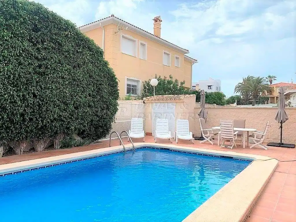 Swimming pool of Houses for sale in Orihuela  with Air Conditioner, Private garden and Terrace