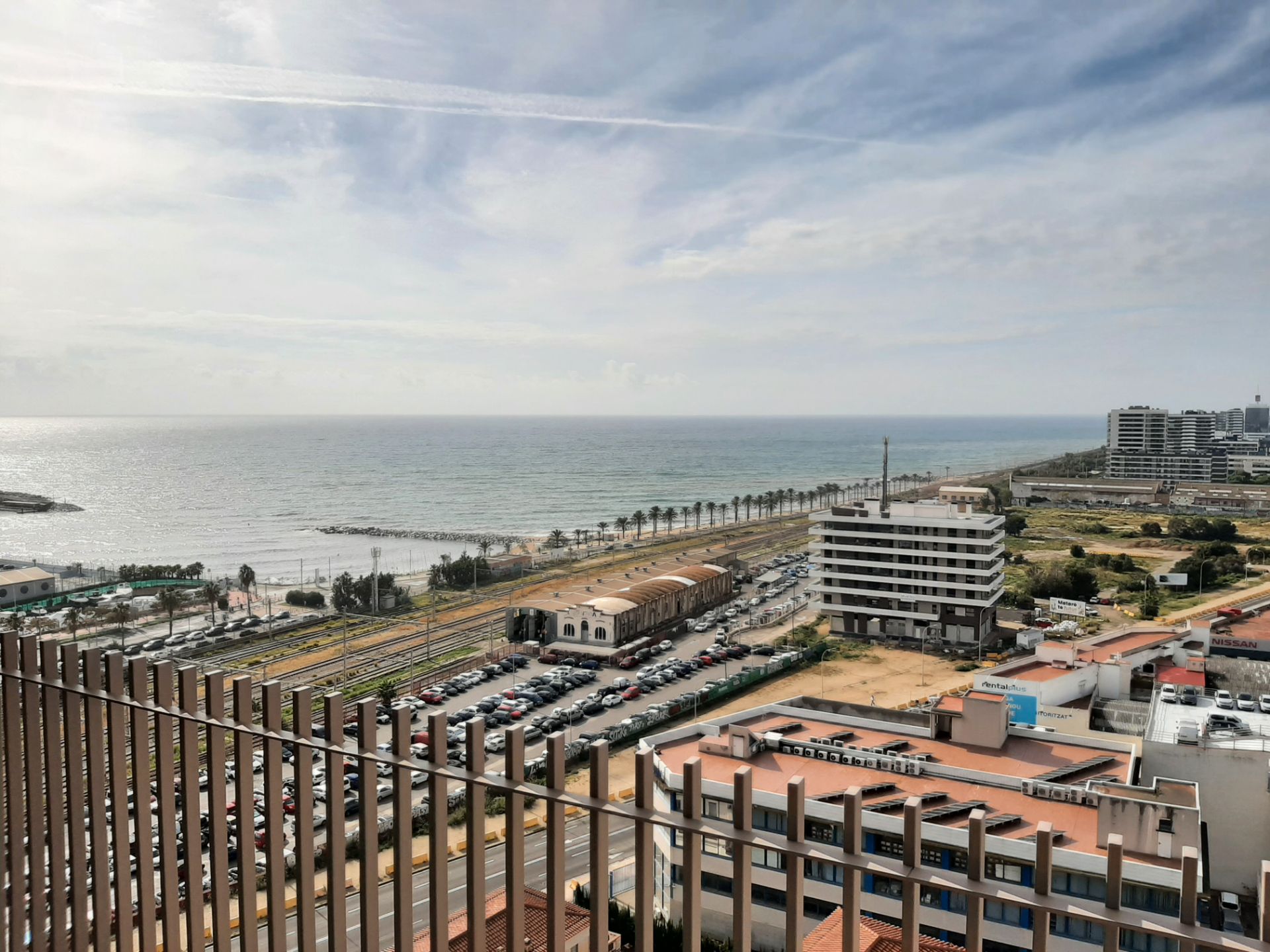 Vista exterior de Pis de lloguer en Mataró amb Aire condicionat, Calefacció i Terrassa