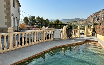 Swimming pool of House or chalet to rent in Cehegín  with Air Conditioner, Terrace and Swimming Pool