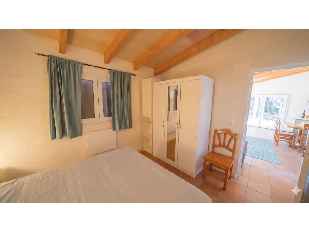 Schlafzimmer von Haus oder Chalet zum Verkauf in Llucmajor mit Klimaanlage, Privatgarten und Terrasse