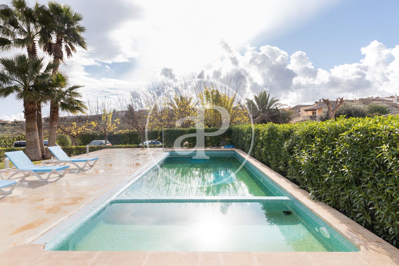 Swimming pool of Single-family semi-detached for sale in Selva  with Heating, Private garden and Terrace