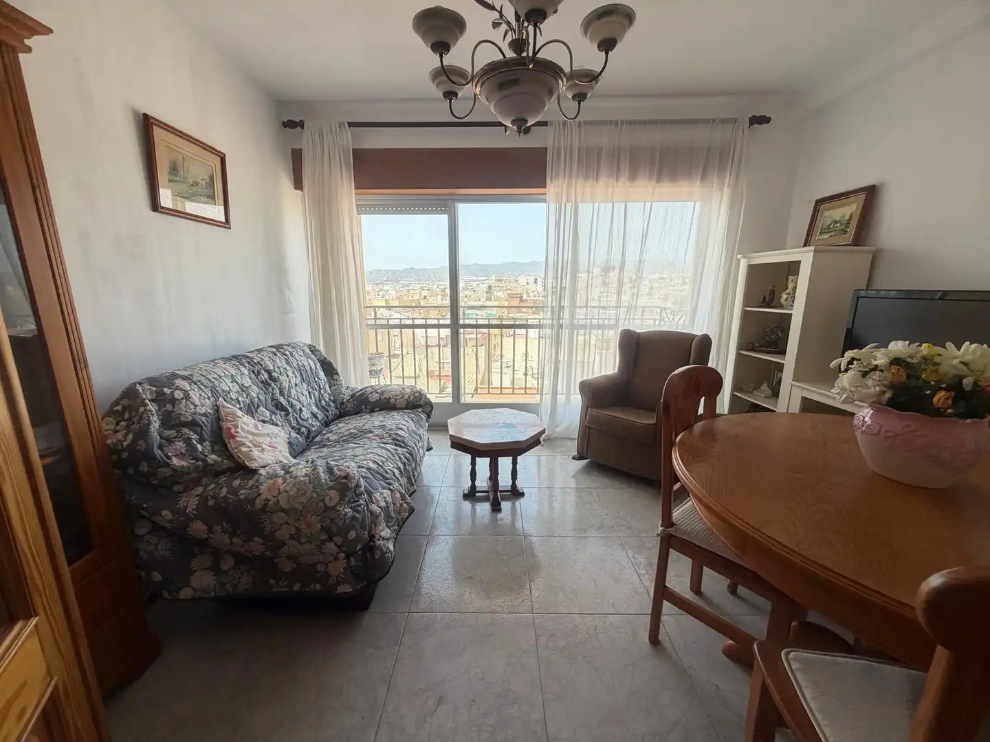 Wohnzimmer von Wohnungen zum Verkauf in Águilas mit Terrasse, Möbliert und Balkon