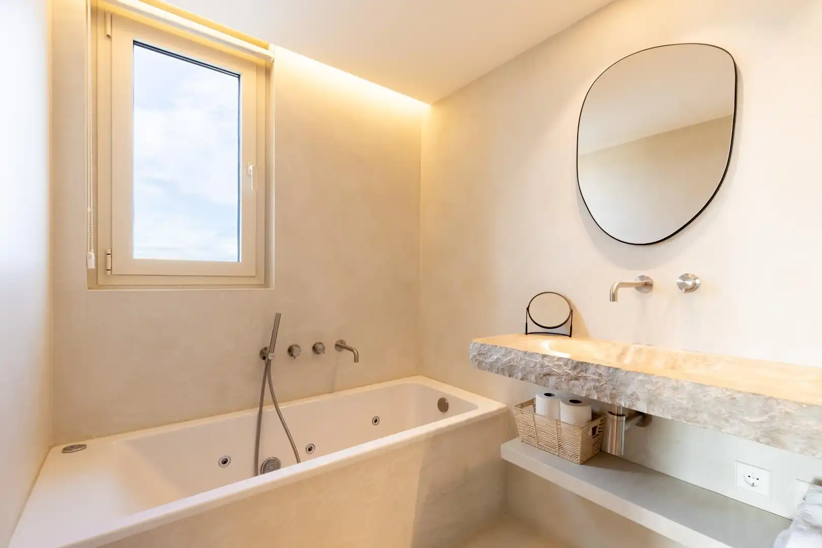 Baño de Casa o chalet en venta en Búger con Aire acondicionado, Calefacción y Jardín privado